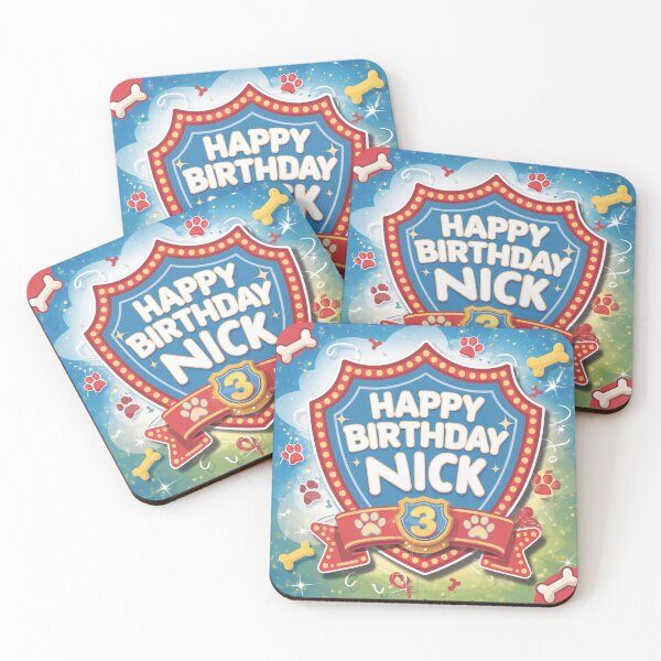 Item preview, Nick’s 3rd Birthday  designed and sold by whatifsticks.