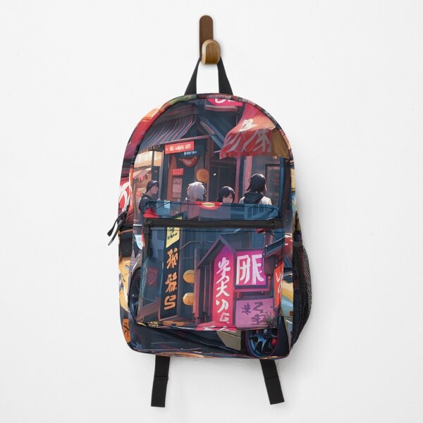 Item preview, Night in a Japanese Street designed and sold by Ambient Flow.
