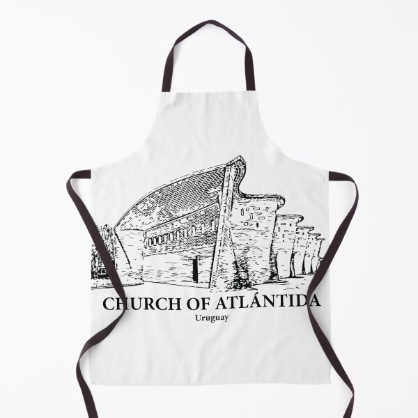Item preview, Church of Atlántida - Uruguay designed and sold by Lakeric Cityscapes.