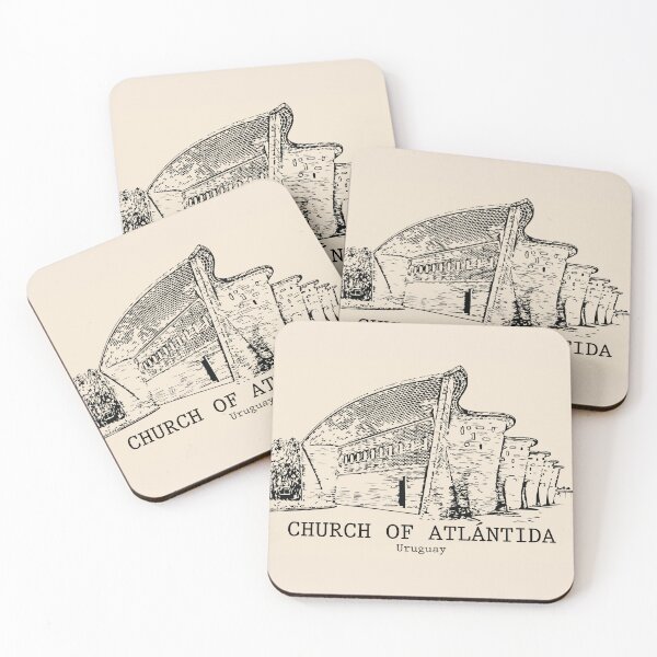 Item preview, Church of Atlántida - Uruguay designed and sold by Lakeric Cityscapes.