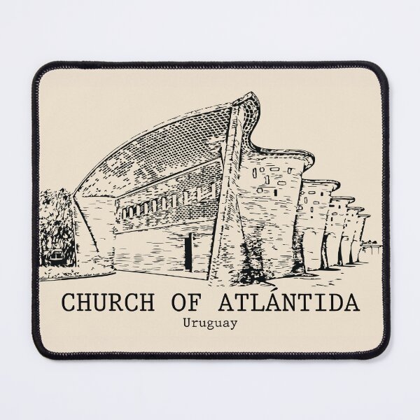 Item preview, Church of Atlántida - Uruguay designed and sold by Lakeric Cityscapes.