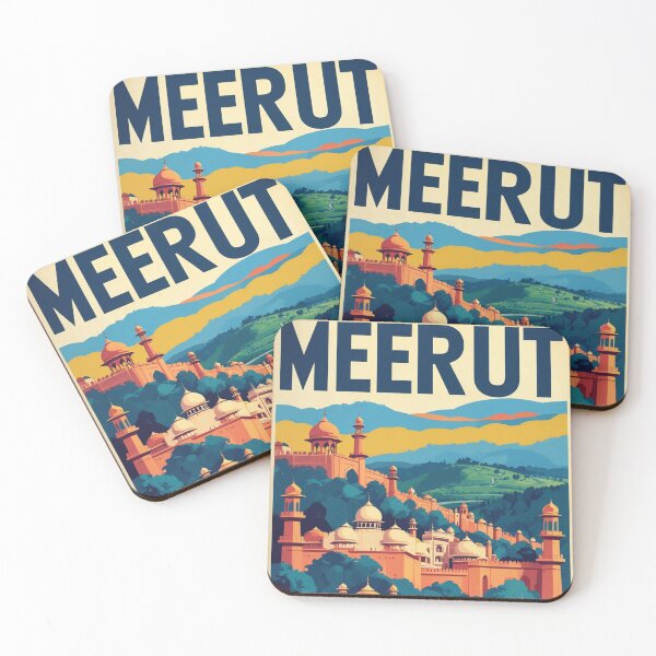 Item preview, Meerut India Vintage Travel Tourism  designed and sold by TravelersGems.