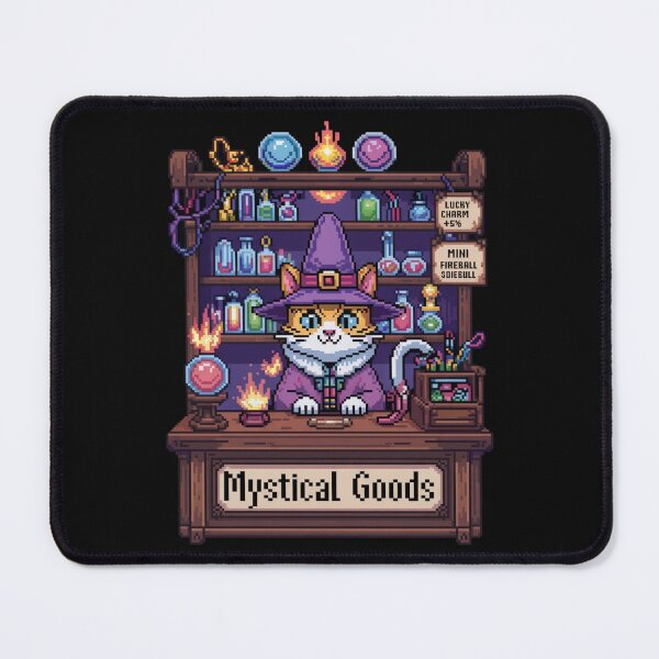 Item preview, Cat Mage’s Curiosity Stall designed and sold by SignumShop.