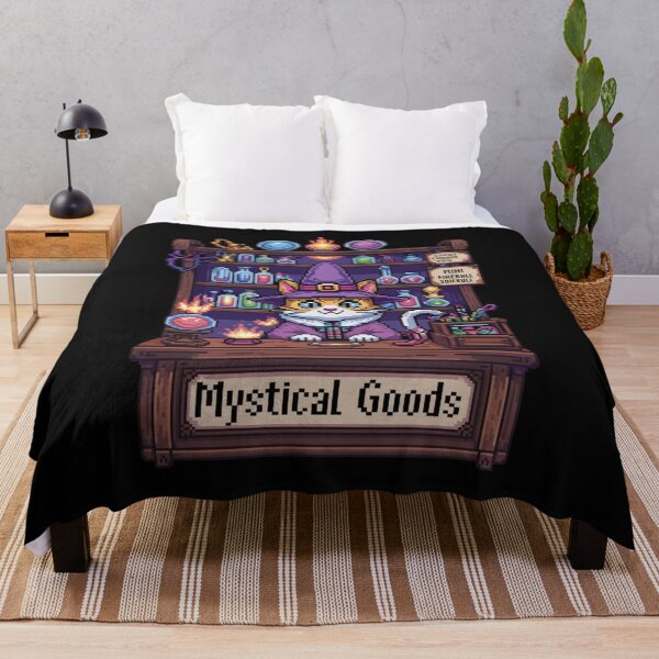 Item preview, Cat Mage’s Curiosity Stall designed and sold by SignumShop.