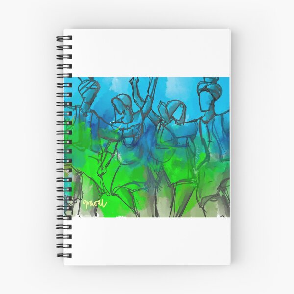 Item preview, Bhangra dancers 1 designed and sold by Sukhpal Grewal Ethnic Art.