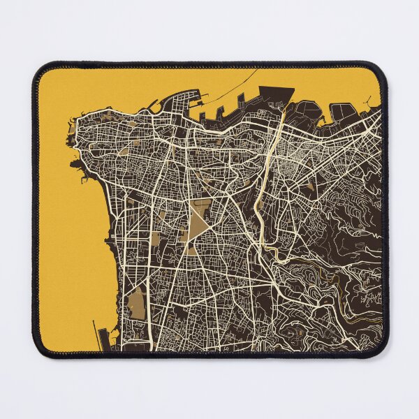 Item preview, Beirut City Map of Lebanon - Pastel designed and sold by deMAP.