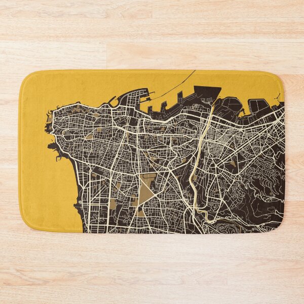 Item preview, Beirut City Map of Lebanon - Pastel designed and sold by deMAP.