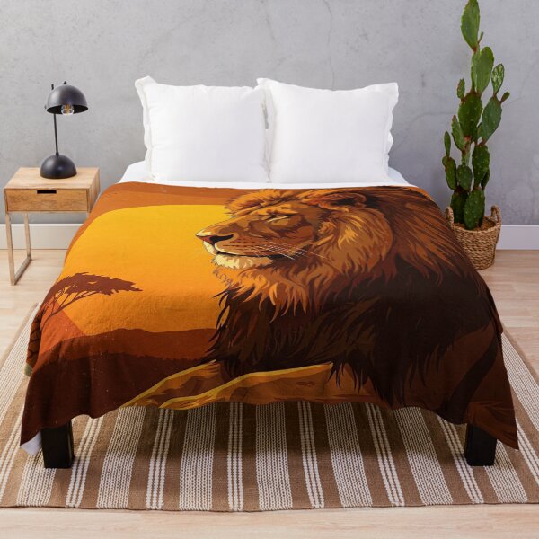Item preview, Lion resting in the jungle. designed and sold by OmikronStore.