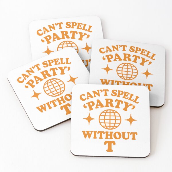 Item preview, Can't Spell 'Party' Without T – Bold Neon Design designed and sold by Haus Of Sin.