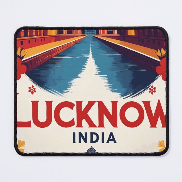 Item preview, Lucknow India Vintage Travel Tourism designed and sold by TravelersGems.