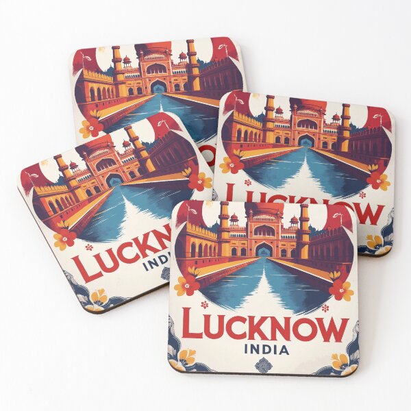 Item preview, Lucknow India Vintage Travel Tourism  designed and sold by TravelersGems.
