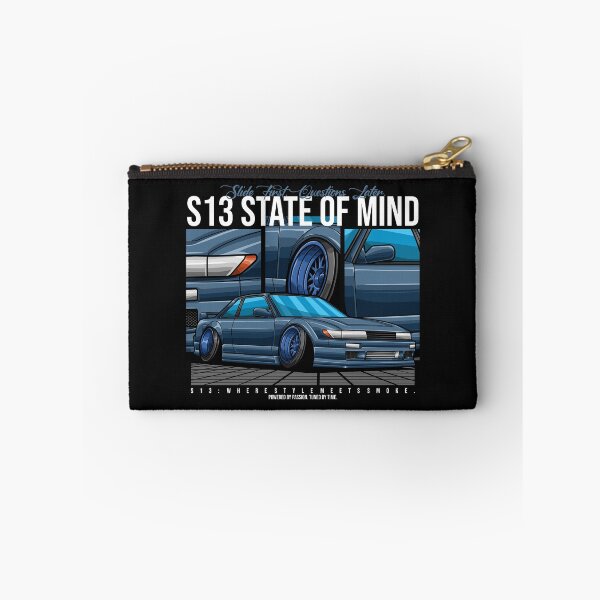 Item preview, Nissan Silvia S13 Vector Art | Classic JDM Drift Car Design designed and sold by TrilogyMerch.