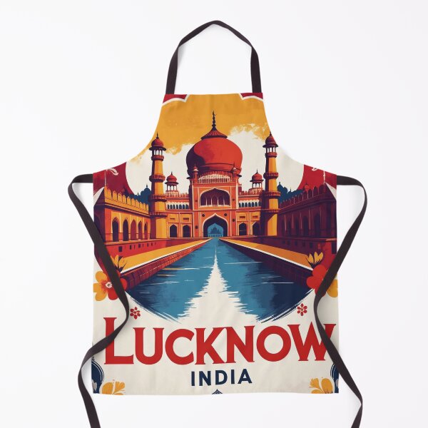 Item preview, Lucknow India Vintage Travel Tourism designed and sold by TravelersGems.
