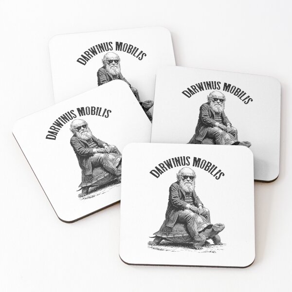 Item preview, Funny Charles Darwin Tortoise Darwinus Mobilis Evolution designed and sold by GrandeDuc.
