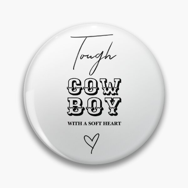 Item preview, Tough Cowboy with a Soft Heart, Unique designed and sold by villacreativa.