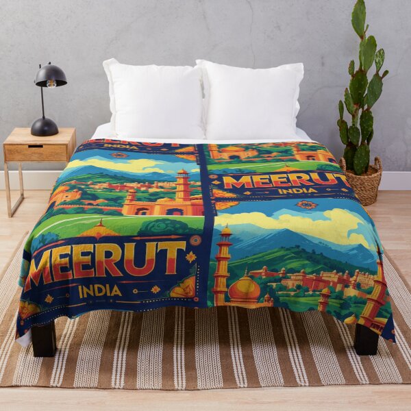 Item preview, Meerut India Vintage Travel Tourism  designed and sold by TravelersGems.
