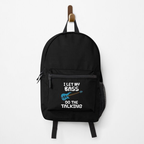 Item preview, I Let My Bass Do The Talking, Bassist Introvert designed and sold by doodlerob.
