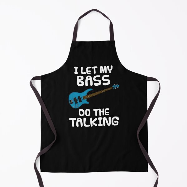Item preview, I Let My Bass Do The Talking, Bassist Introvert designed and sold by doodlerob.