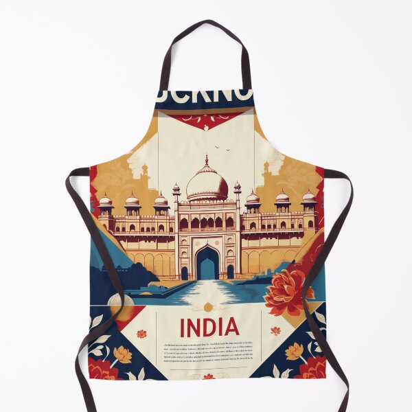 Item preview, Lucknow India Vintage Travel Tourism designed and sold by TravelersGems.