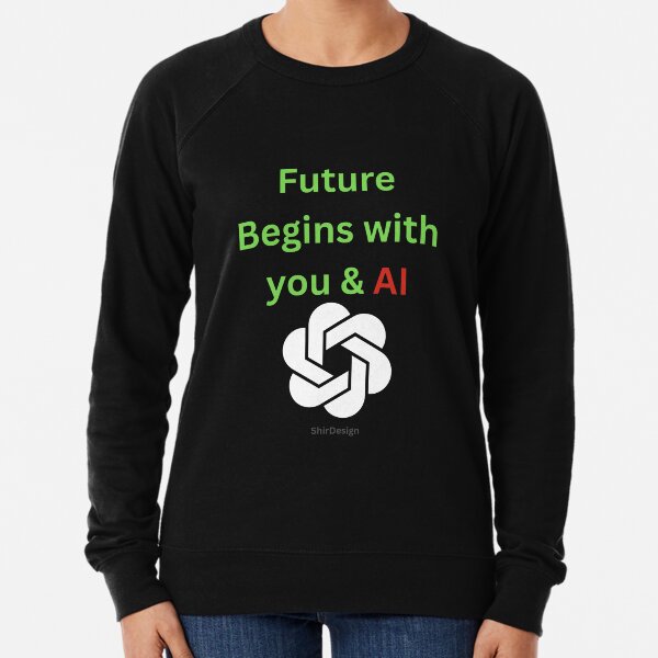 Item preview, Future Begins with You & AI - Motivational Tech T-Shirt designed and sold by Shir.Design.