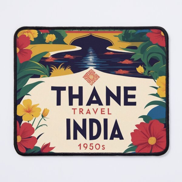 Item preview, Thane India Vintage Travel Tourism  designed and sold by TravelersGems.