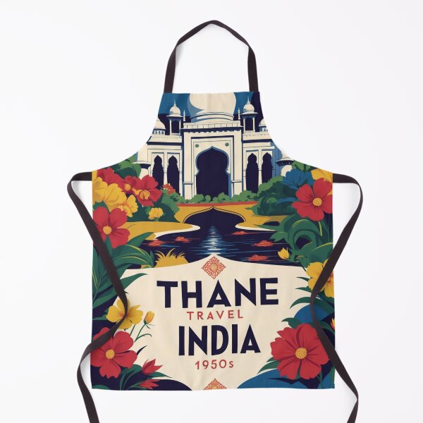 Item preview, Thane India Vintage Travel Tourism  designed and sold by TravelersGems.