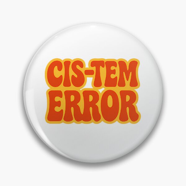 Item preview, Cis-tem Error – Bold Retro Typography designed and sold by Haus Of Sin.