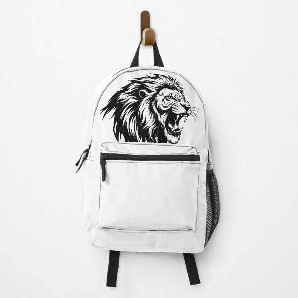 Item preview, Lion, white and black. designed and sold by OmikronStore.
