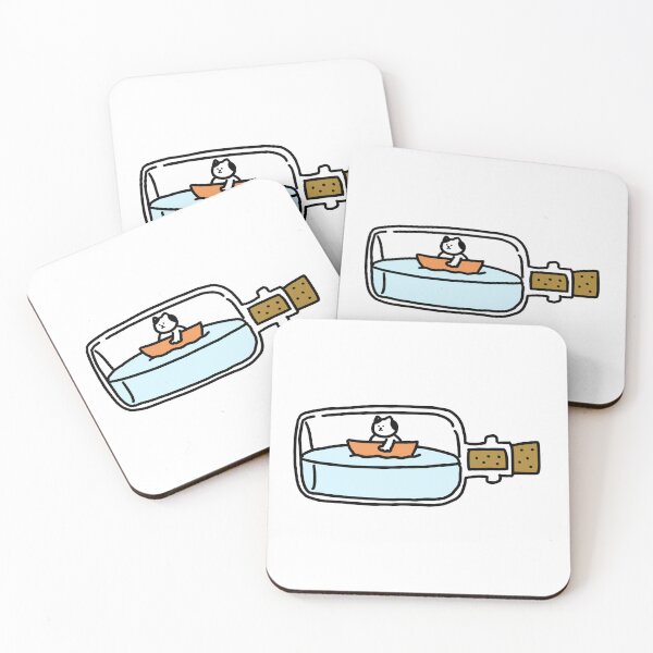 Item preview, a Cat in the bottle designed and sold by superbaechoo.