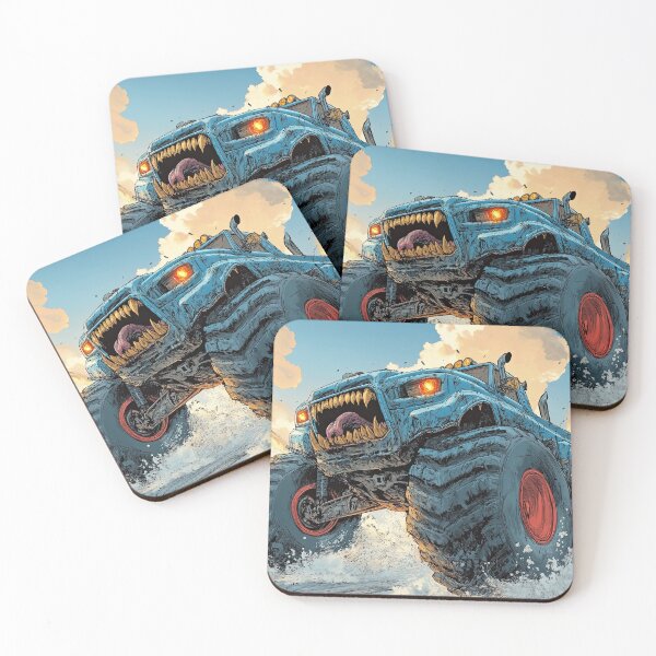 Item preview, Abandoned Monster Trucks With Storytelling Textures designed and sold by Piotrek0001.