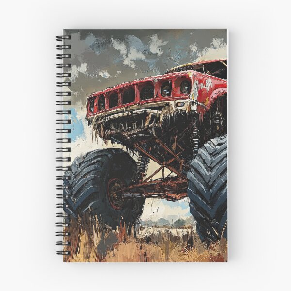 Item preview, Monster Trucks Tearing Up the Rugged Earth designed and sold by Piotrek0001.