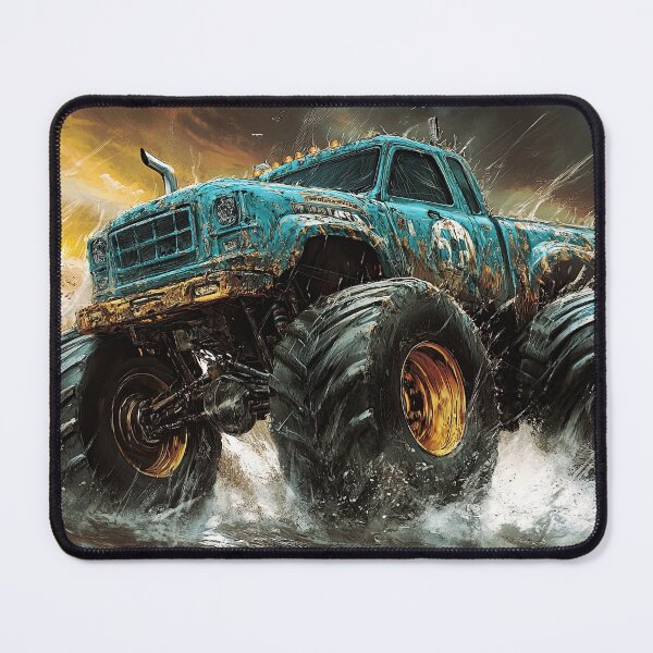 Item preview, Vivid Monster Truck Battles in Harsh Environments designed and sold by Piotrek0001.