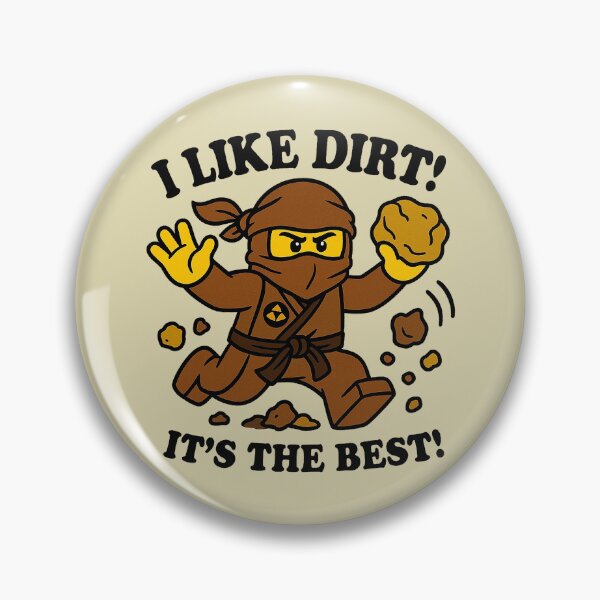 Item preview, Dirt Loving Earth Ninja designed and sold by zzz888.