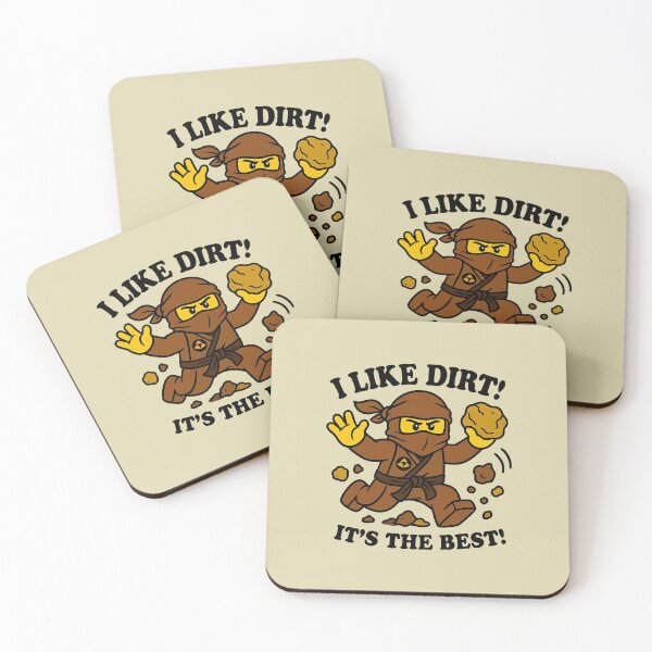 Item preview, Dirt Loving Earth Ninja designed and sold by zzz888.