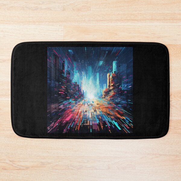 Item preview, Colorful Digital Decay Art designed and sold by SMARTKIT  DESIGNAGENCY.