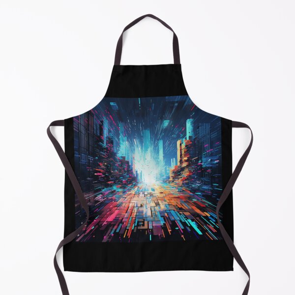 Item preview, Colorful Digital Decay Art designed and sold by SMARTKIT DESIGNAGENCY.