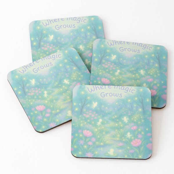 Item preview, Glow of the Hidden Garden – Dreamy Pastel Fairycore Fantasy Art designed and sold by Laugh & Rewind .