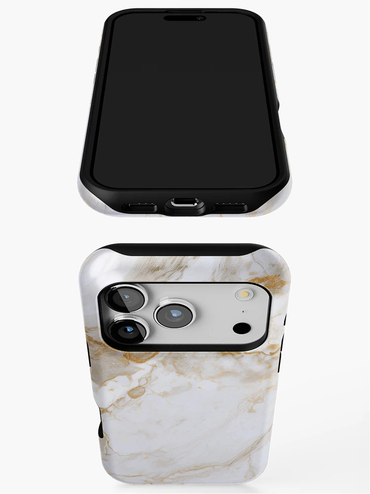 Thumbnail 3 of 4, iPhone Case, Marble - Raloel designed and sold by Raloel Art.