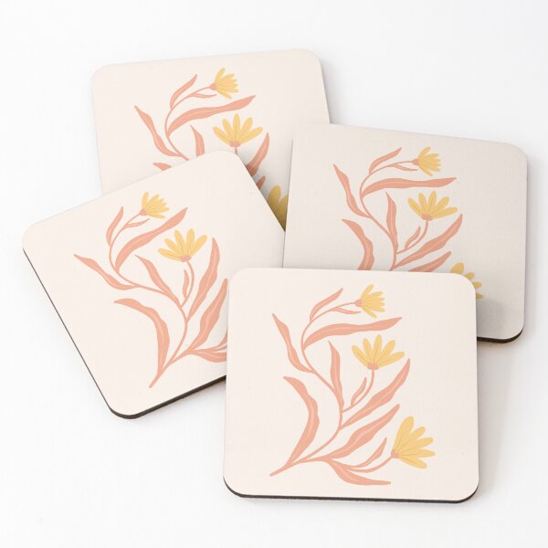 Item preview, Warm Floral Illustration in Pastels designed and sold by wackapacka.