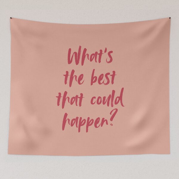 Item preview, What's the best that could happen? designed and sold by PosterClubLDN.