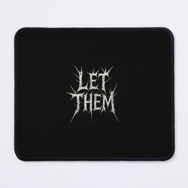 Item preview, Let Them – Brutal Hand-Lettered Black Metal designed and sold by DPS Phase Stickers.