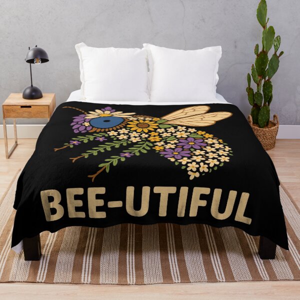 Item preview, Floral Bee Fusion Bee-Utiful designed and sold by Blok45.