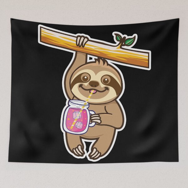 Item preview, Cute Sloth Juice! designed and sold by plushism.