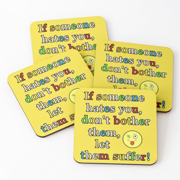 Item preview, If someone hates you, don't bother them, let them suffer! designed and sold by orthodox-icon.