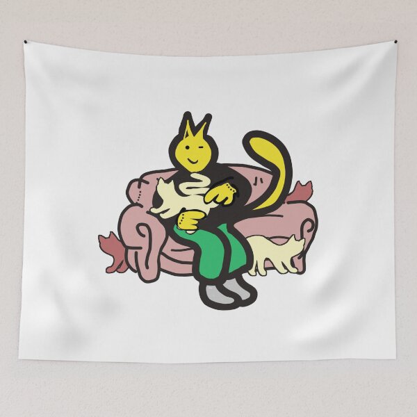 Item preview, Cats Person with many cats designed and sold by vibeno1.