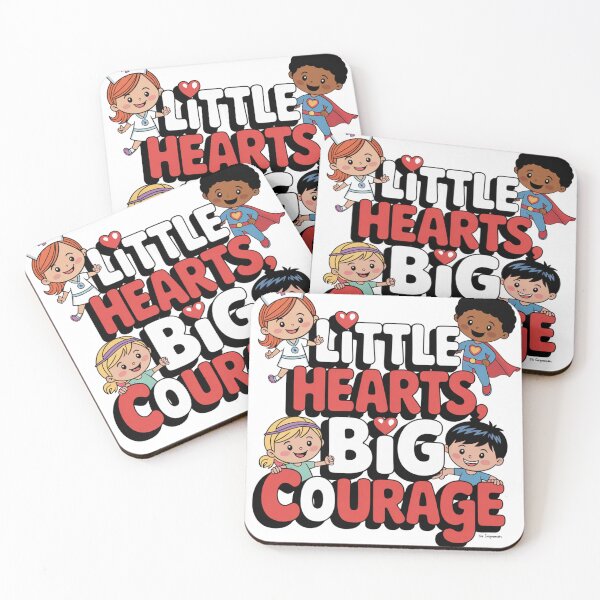 Item preview, Little Hearts Big Courage | Pediatric Healthcare Heroes Design designed and sold by Giuggimade.
