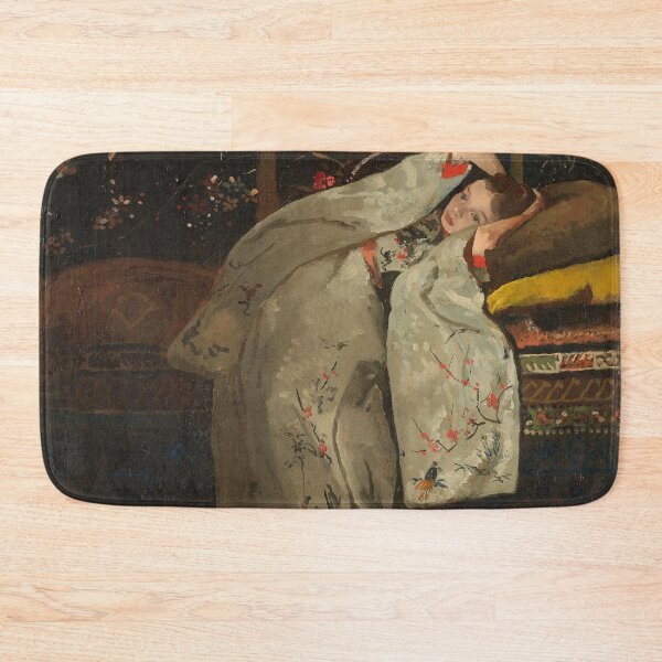 Item preview, Girl in white kimono by George Breitner 1894 designed and sold by Photopat.