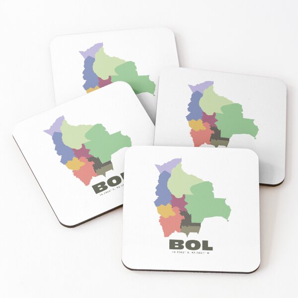 Item preview, Bolivia Map Art - Minimalist Bolivia Design designed and sold by CartoPrints.