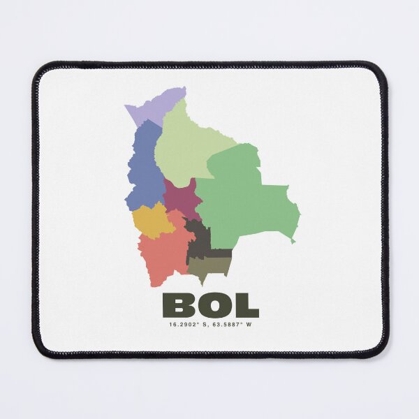 Item preview, Bolivia Map Art - Minimalist Bolivia Design designed and sold by CartoPrints.