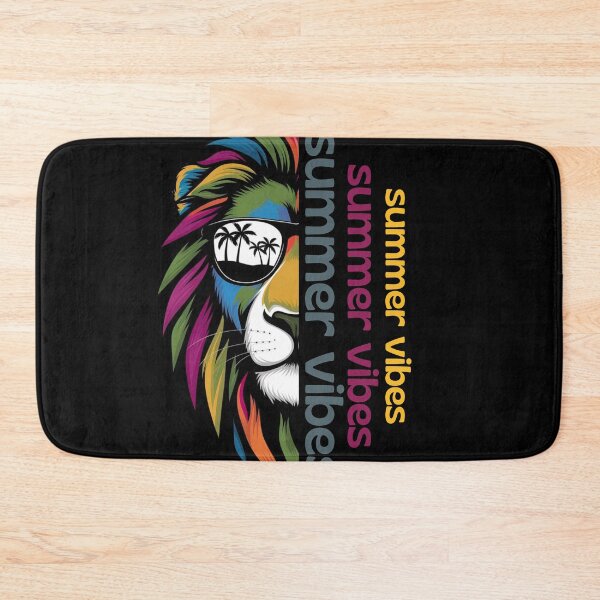 Item preview,  Lion in Sunglasses, Lion, Colorful Lion, Lion with Sunglasses,  Summer Vibes, Lion Art, Summer Lion designed and sold by KolorellaS.